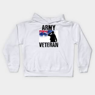 australian veterans air force Kids Hoodie